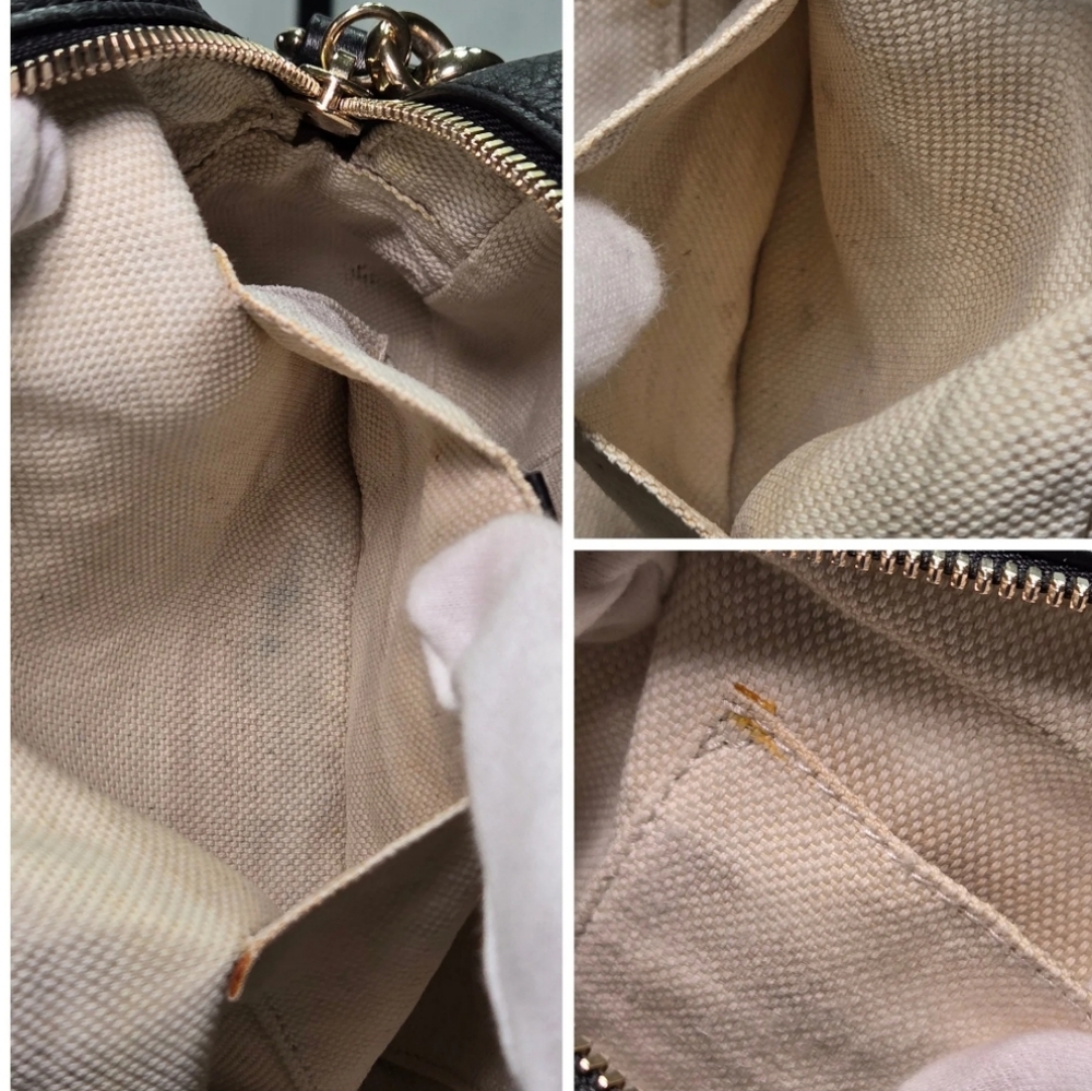 GUCCI Pebbled Calfskin Small SohoDisco Crossbody Bag - Picture 13 of 14
